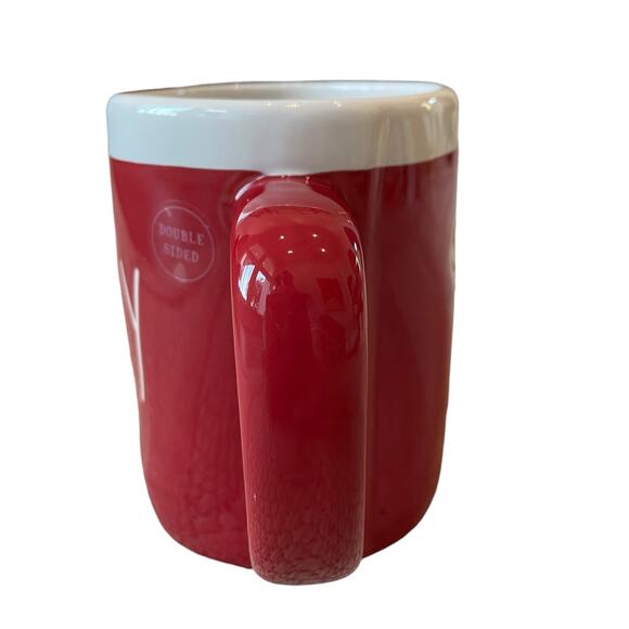 Rae Dunn MERRY Double Sided CANDY CANE Mug NEW Release New - Picture 7 of 14